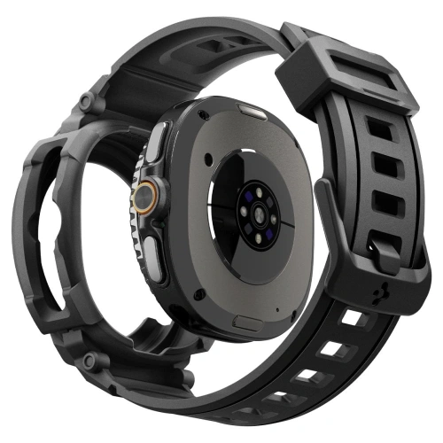 Etui Spigen Rugged Armor Pro do Samsung Galaxy Watch 8 Classic 46mm Matte Black