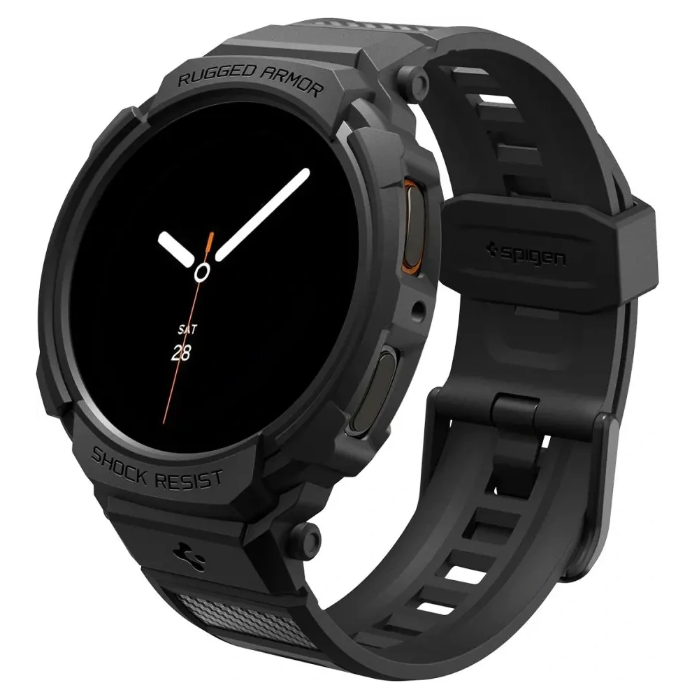 Etui Spigen Rugged Armor Pro do Samsung Galaxy Watch 8 40mm Matte Black
