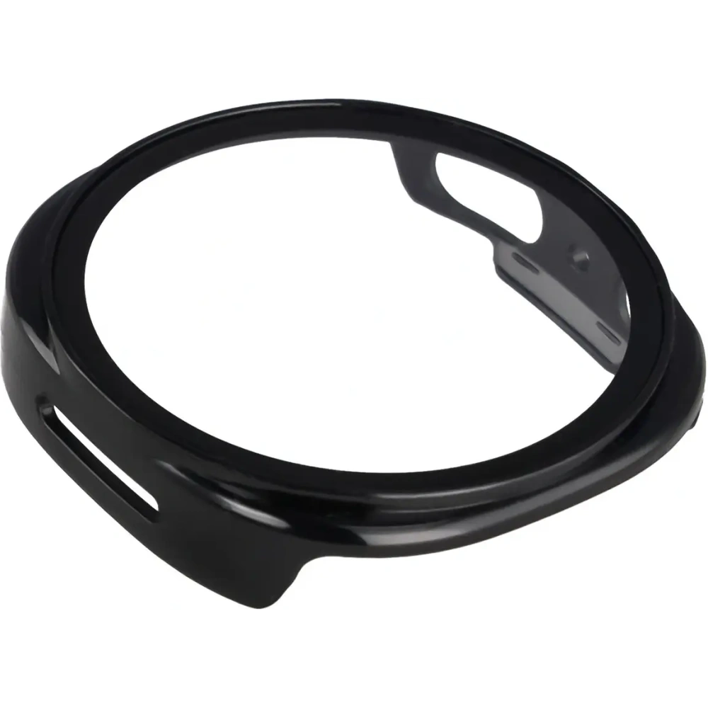 Etui ze szkłem do zegarka Bizon Case+Glass Watch do Samsung Galaxy Watch 8 40mm czarne