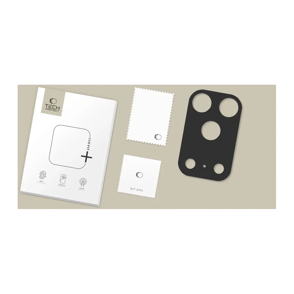 Osłona aparatu Tech-Protect Camalloy Fit+ do Apple iPhone 17 Pro Max Black