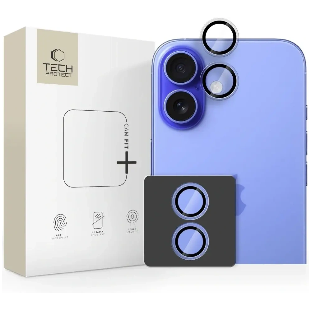 Osłona aparatu Tech-Protect Camring Fit+ do Apple iPhone 17 Clear