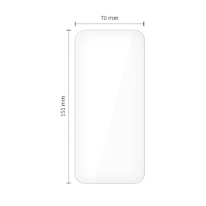 Szkło hartowane Tech-Protect Glass Fit+ do Apple iPhone 17 Air Clear [2 PACK]