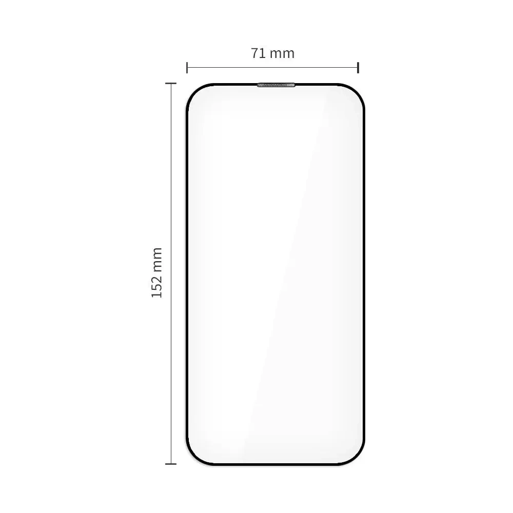 Szkło hartowane Tech-Protect Quick Set+ do Apple iPhone Air Black [2 PACK]