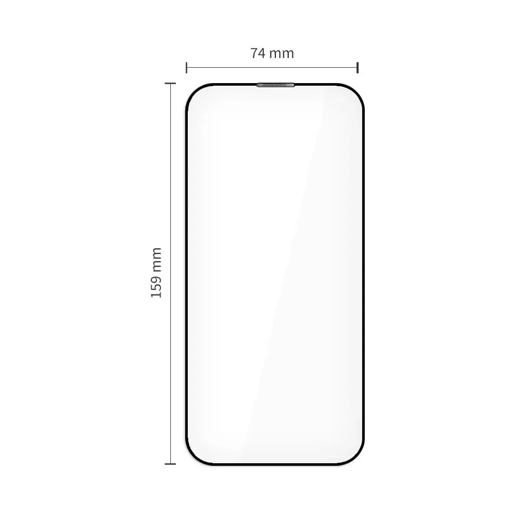 Szkło hartowane Tech-Protect Quick Set+ do Apple iPhone 17 Pro Max Black [2 PACK]