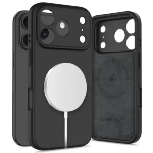 Etui Tech-Protect Silicone MagSafe do Apple iPhone 17 Pro Max Black