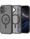 Etui Tech-Protect MagEdge MagSafe do Apple iPhone 17 Matte Black/gunmetal
