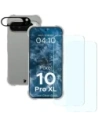 Etui + 2x szkło hartowane + szkiełko na obiektyw Bizon Case Clear Pack do Google Pixel 10 Pro XL