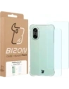 Elastyczne etui + 2x szkło hartowane Bizon Case Clear Pack do OnePlus Nord CE5 5G