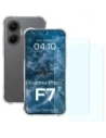 Elastyczne etui + 2x szkło hartowane Bizon Case Clear Pack do Xiaomi POCO F7