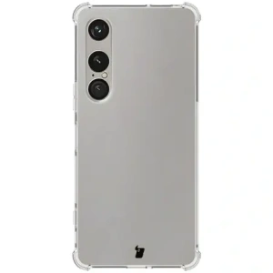Etui + 2x szkło hartowane + szkiełko na obiektyw Bizon Case Clear Pack do Sony Xperia 1 VII
