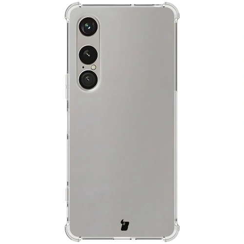 Etui + 2x szkło hartowane + szkiełko na obiektyw Bizon Case Clear Pack do Sony Xperia 1 VII