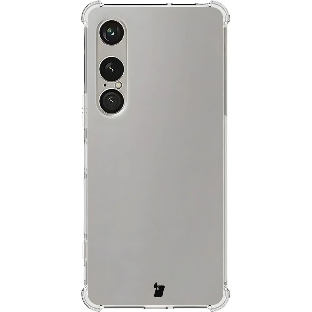 Etui + 2x szkło hartowane + szkiełko na obiektyw Bizon Case Clear Pack do Sony Xperia 1 VII