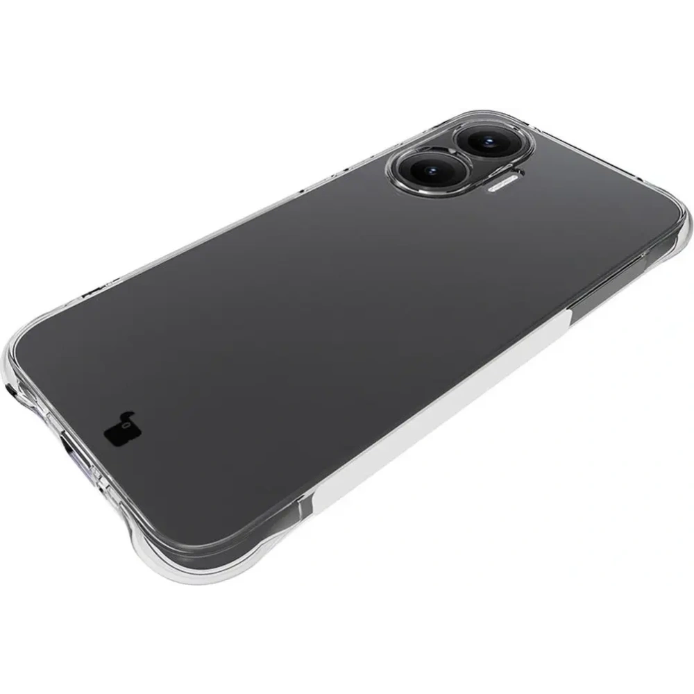 Elastyczne etui + 2x szkło hartowane Bizon Case Clear Pack do Xiaomi POCO F7