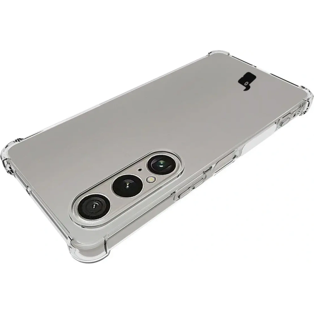 Etui + 2x szkło hartowane + szkiełko na obiektyw Bizon Case Clear Pack do Sony Xperia 1 VII