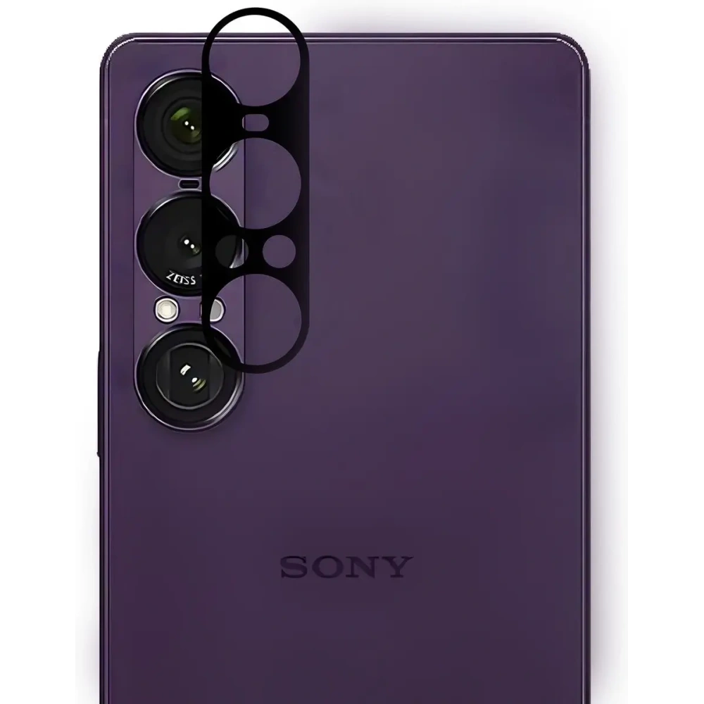 Etui + 2x szkło hartowane + szkiełko na obiektyw Bizon Case Clear Pack do Sony Xperia 1 VII