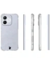 Elastyczne etui + 2x folia na ekran Bizon Case Clear Pack do Honor 400 Lite