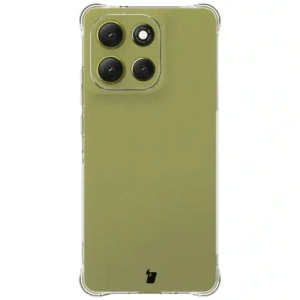 Elastyczne etui + 2x folia na ekran Bizon Case Clear Pack do Motorola Moto G86 5G