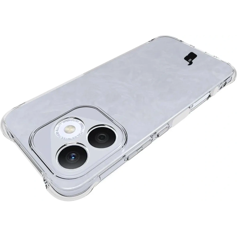 Elastyczne etui + 2x folia na ekran Bizon Case Clear Pack do Honor 400 Lite