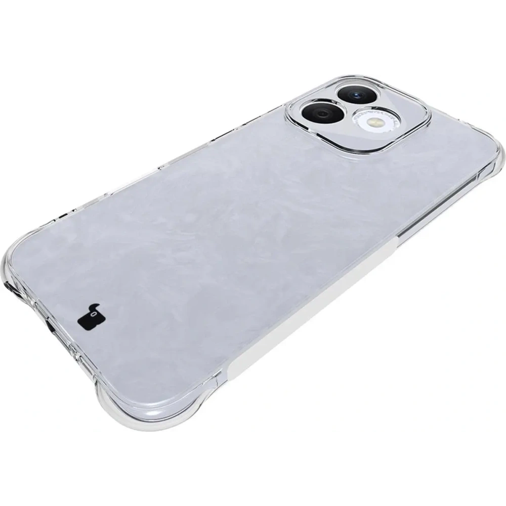 Elastyczne etui + 2x folia na ekran Bizon Case Clear Pack do Honor 400 Lite