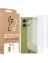 Elastyczne etui + 2x folia na ekran Bizon Case Clear Pack do Motorola Moto G86 5G