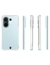 Elastyczne etui + 2x folia na ekran Bizon Case Clear Pack do Vivo X200 FE
