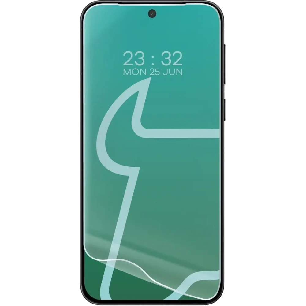 Elastyczne etui + 2x folia na ekran Bizon Case Clear Pack do Vivo X200 FE