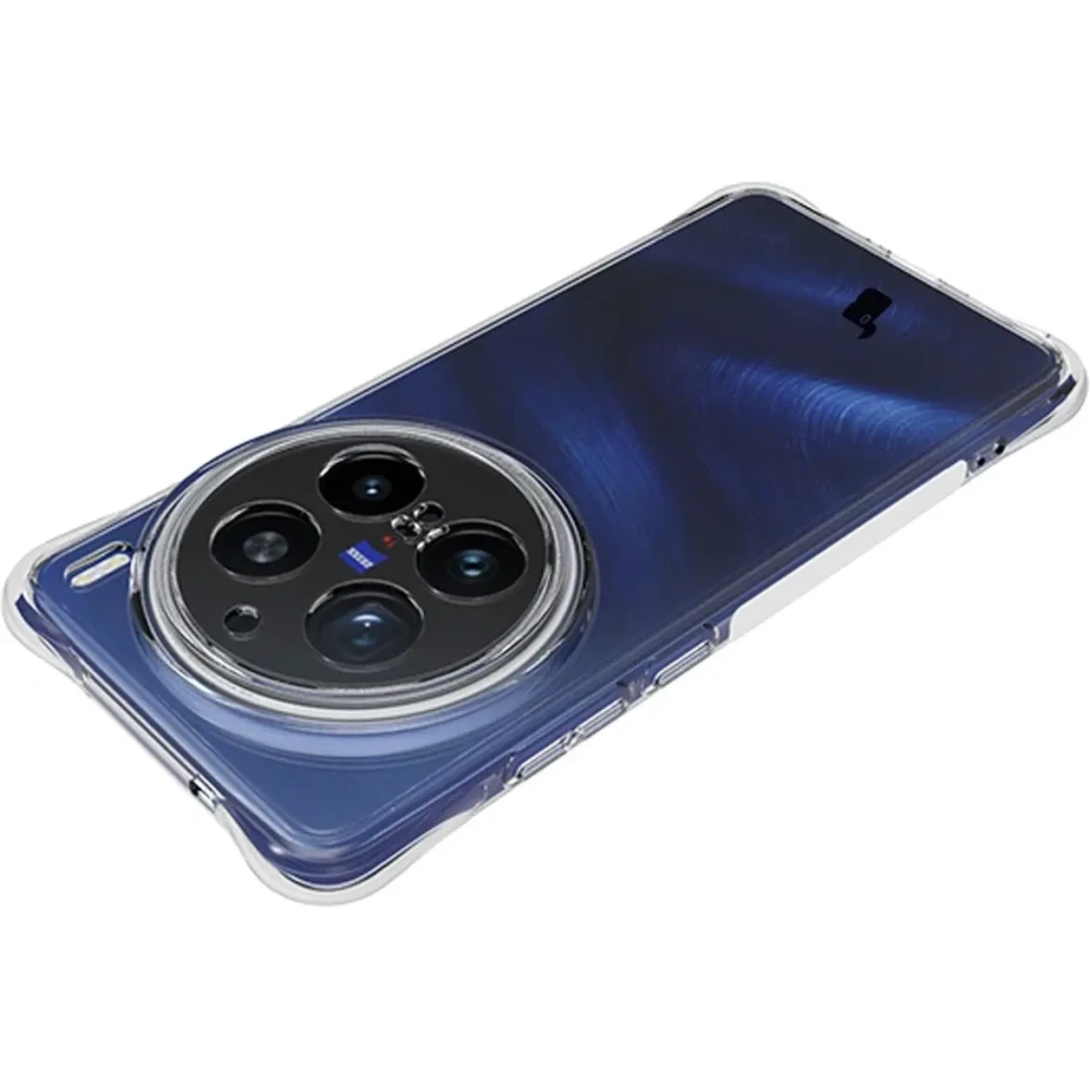 Elastyczne etui + 2x folia na ekran Bizon Case Clear Pack do Vivo X200 Pro