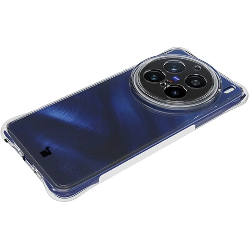 Elastyczne etui + 2x folia na ekran Bizon Case Clear Pack do Vivo X200 Pro