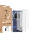 Elastyczne etui + 2x folia na ekran Bizon Case Clear Pack do Vivo X200 Pro