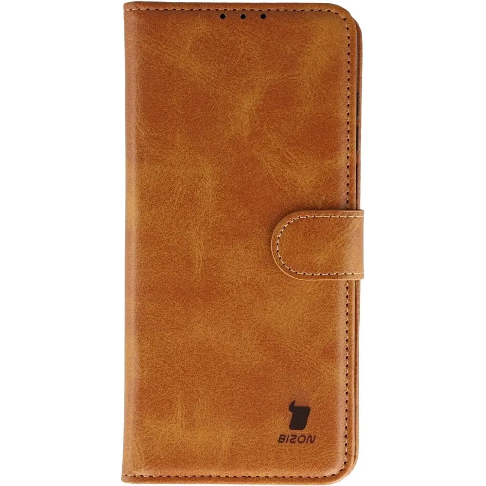 Etui z klapką Bizon Case Pocket do OnePlus Nord 5 brązowe
