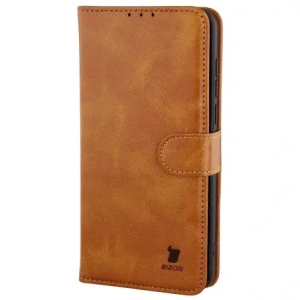 Etui z klapką Bizon Case Pocket do OnePlus Nord 5 brązowe