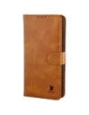 Etui z klapką Bizon Case Pocket do OnePlus Nord 5 brązowe