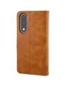 Etui z klapką Bizon Case Pocket do OnePlus Nord 5 brązowe