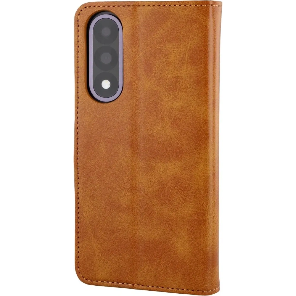 Etui z klapką Bizon Case Pocket do OnePlus Nord 5 brązowe