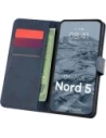 Etui z klapką Bizon Case Pocket do OnePlus Nord 5 granatowe