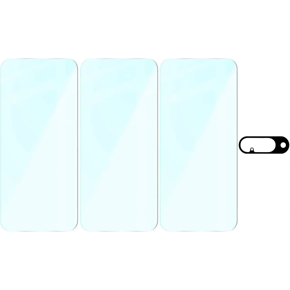 3x Szkło na ekran + szkło na aparat Bizon Glass Clear Pack do Google Pixel 10