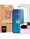 2x Szkło na ekran + szkło na aparat BIZON Edge Pack do Google Pixel 10