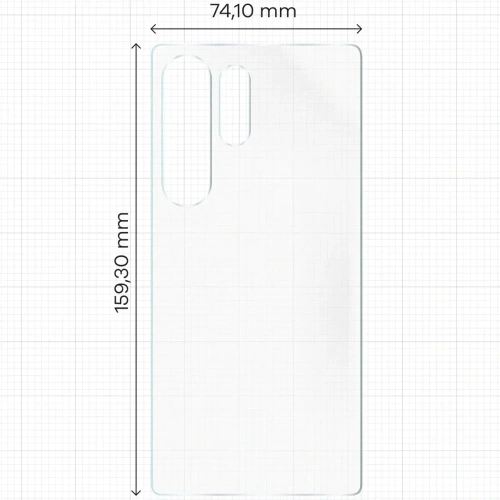 Folia hydrożelowa na tył Bizon Glass Hydrogel do Samsung Galaxy S25 Ultra