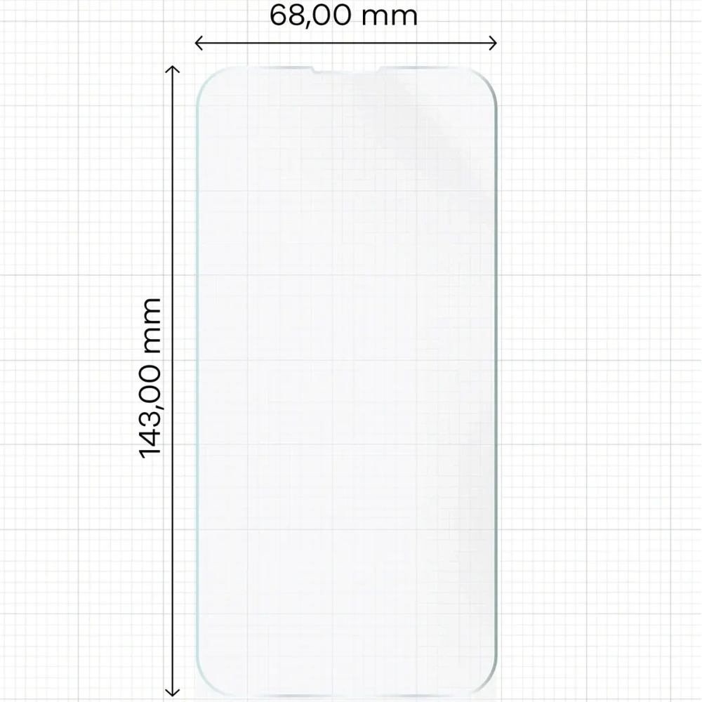 Folia hydrożelowa na ekran Bizon Glass Hydrogel Front do Apple iPhone 13 / 13 Pro
