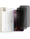 Szkło prywatyzujące Tech-Protect Glass Spy+ do Apple iPhone 16 Pro / 17 / 17 Pro Privacy [2 PACK]
