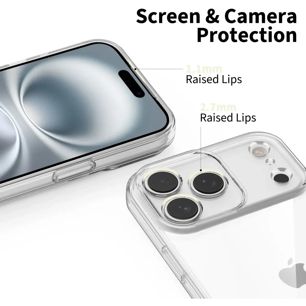 Etui Tech-Protect FlexAir do Apple iPhone 17 Pro Clear