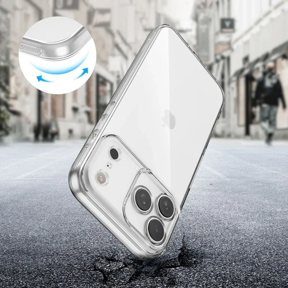 Etui Tech-Protect FlexAir do Apple iPhone 17 Pro Clear