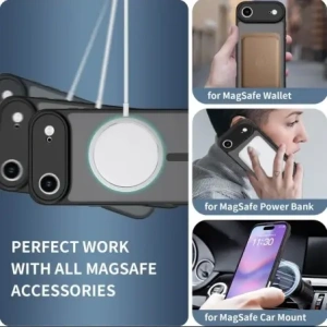 Etui Tech-Protect BasicMag MagSafe do Apple iPhone 17 Air Matte Black