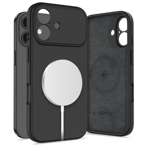 Etui Tech-Protect Silicone MagSafe do Apple iPhone 17 Black