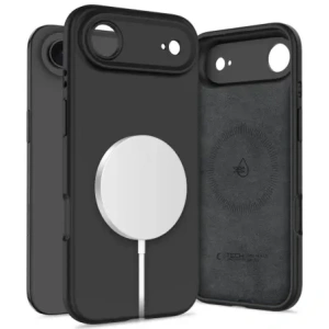 Etui Tech-Protect Silicone MagSafe do Apple iPhone 17 Air Black
