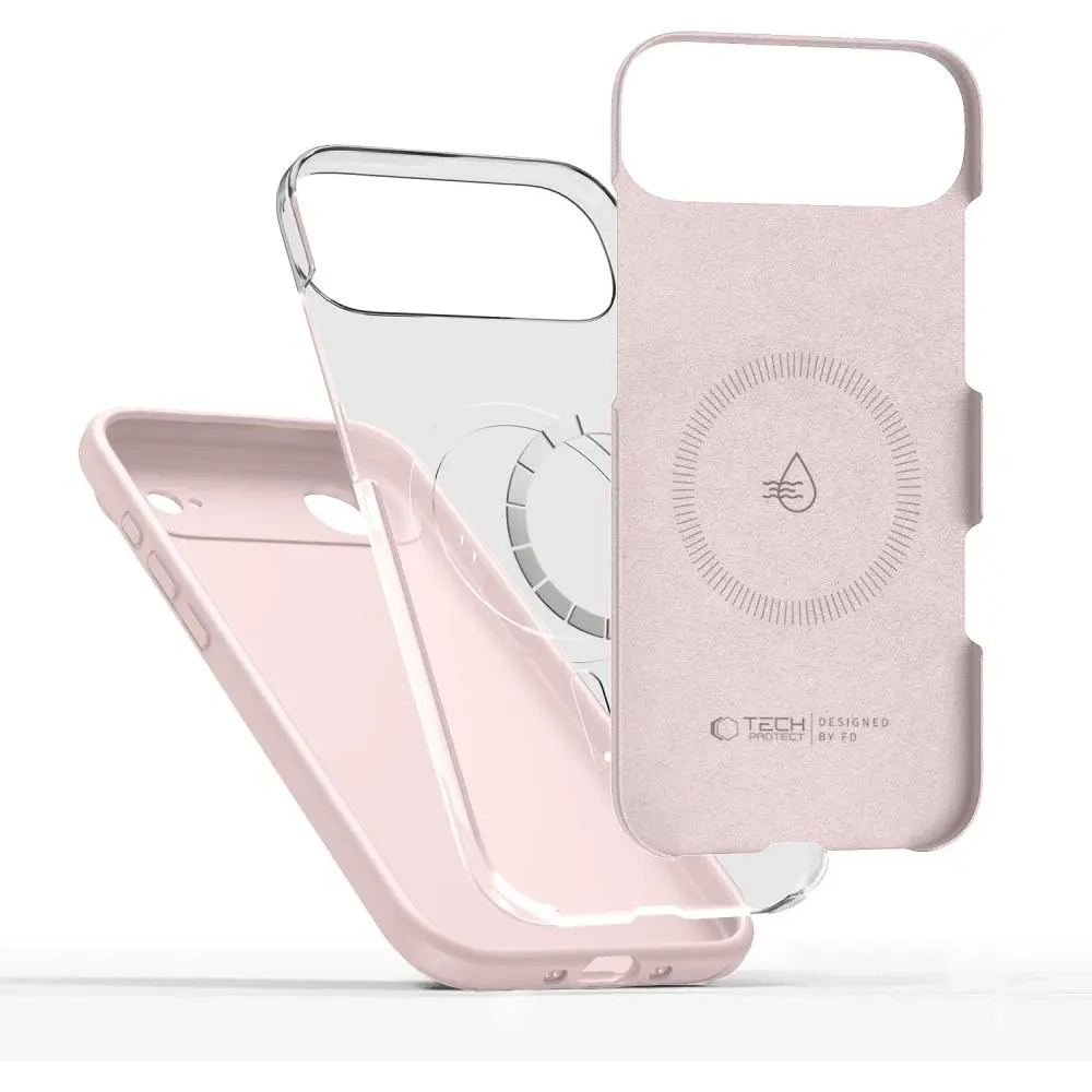 Etui Tech-Protect Silicone MagSafe do Apple iPhone Air Pink Pearl