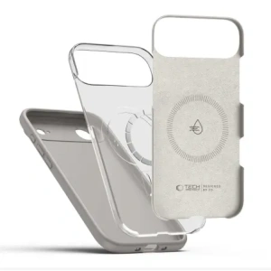 Etui Tech-Protect Silicone MagSafe do Apple iPhone 17 Air Stone Grey