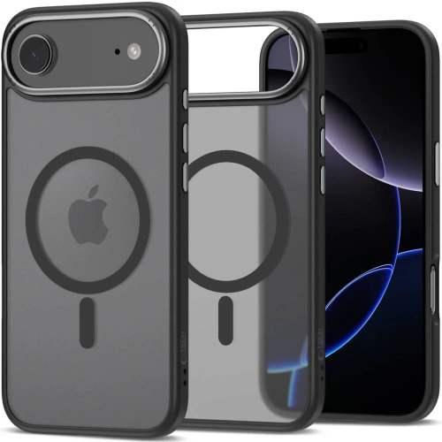 Etui Tech-Protect MagEdge MagSafe do Apple iPhone 17 Air Matte Black/gunmetal