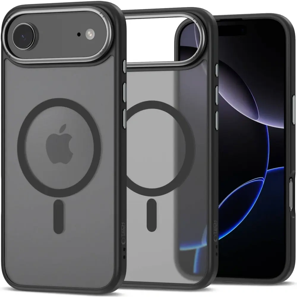 Etui Tech-Protect MagEdge MagSafe do Apple iPhone Air Matte Black/gunmetal