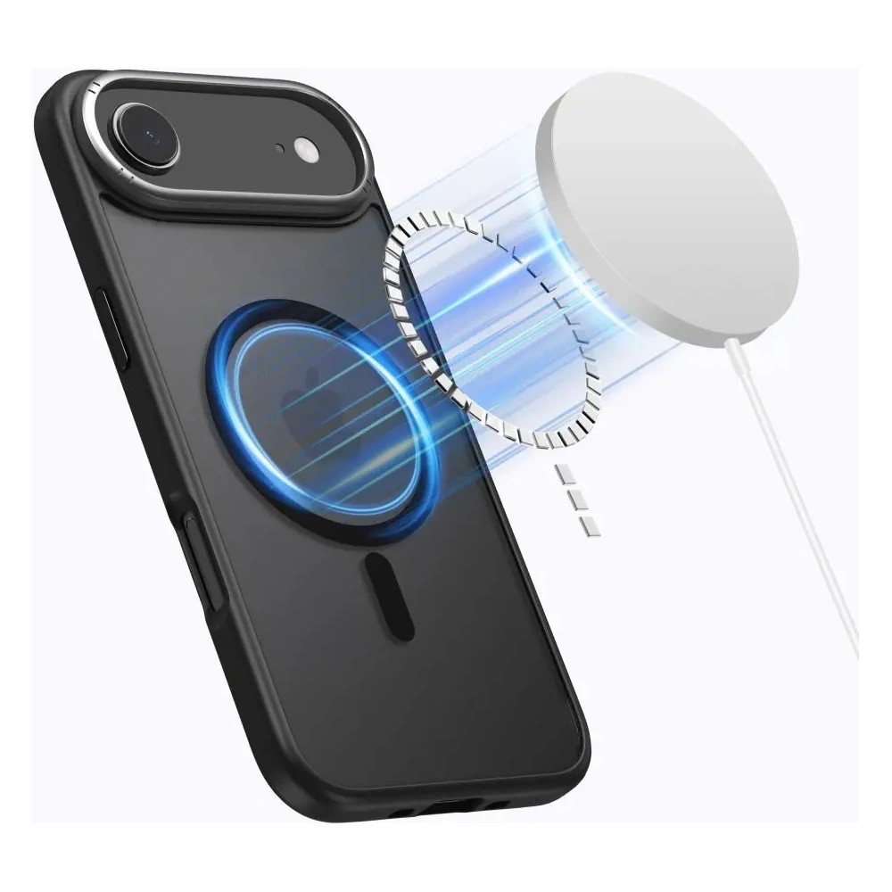 Etui Tech-Protect MagEdge MagSafe do Apple iPhone Air Matte Black/gunmetal